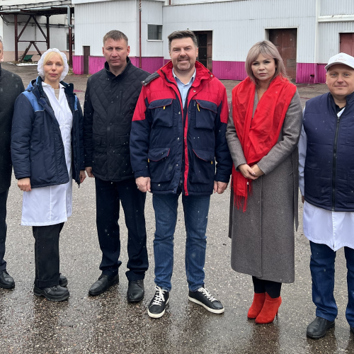 Директор Нижегородского филиала ФГБУ «ВНИИЗЖ» в рамках рабочего визита посетила ОАО «Дзержинский мясокомбинат»